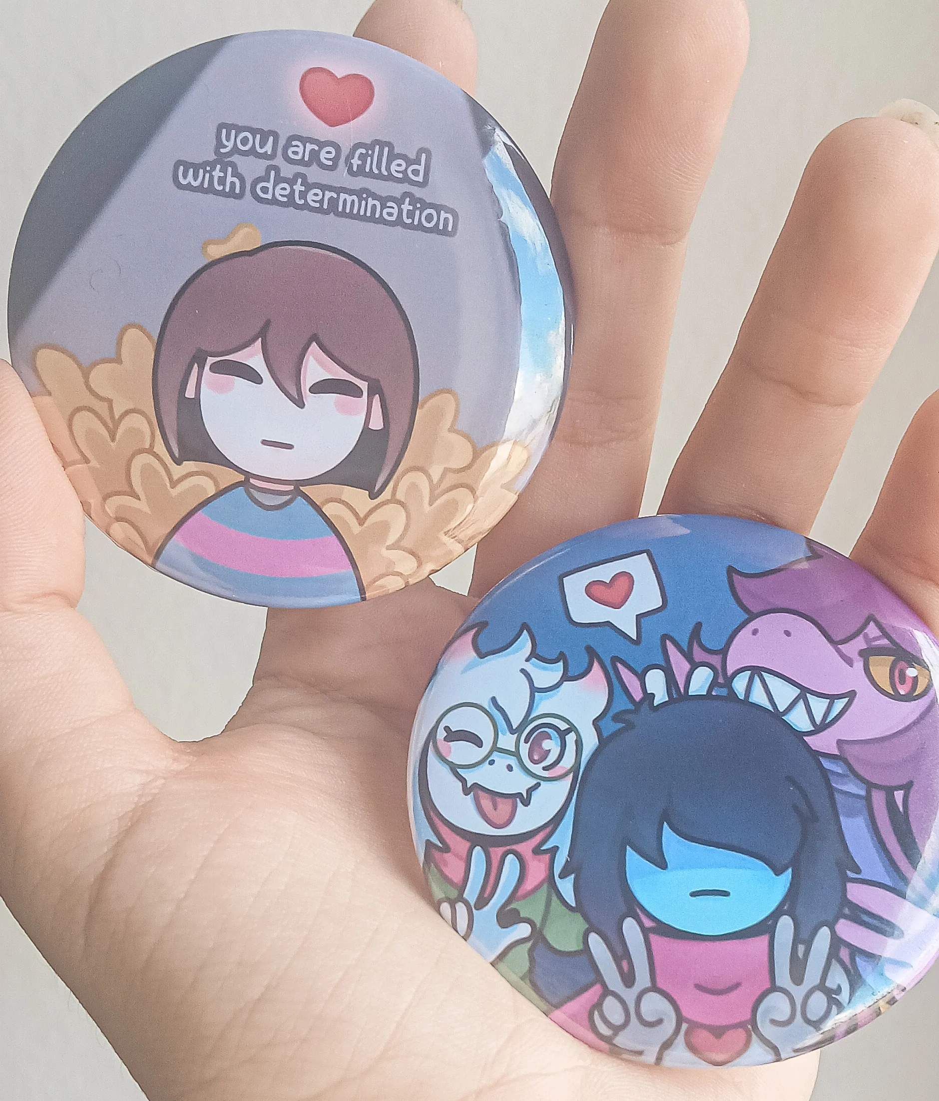 Bottons de Undertale e Deltarune