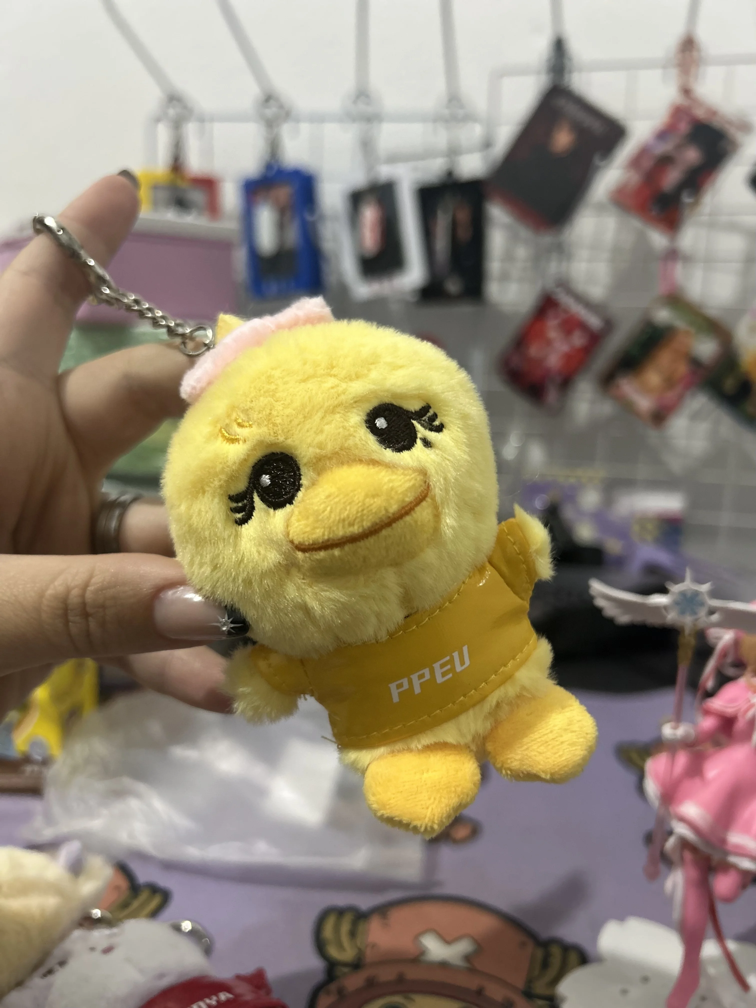 Pelúcia chaveiro Black Pink